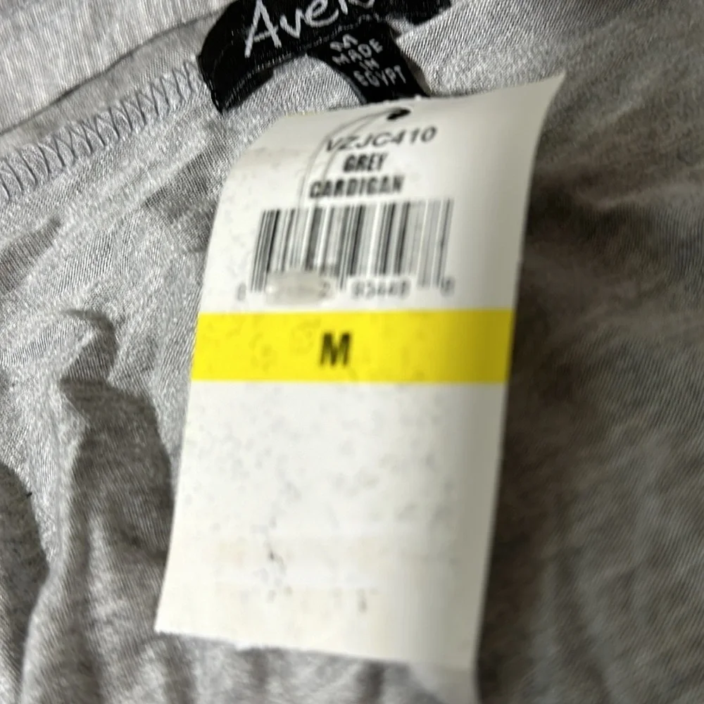 Aveto Long Sleeve Lightweight Duster Open Cardigan - Grey
